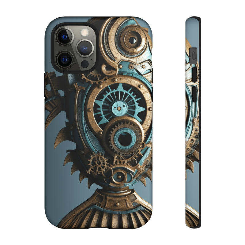 Steampunk Fish cellphone mobile case iPhone and Android