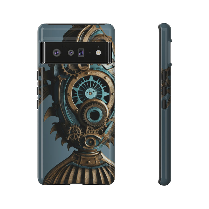 Steampunk Fish cellphone mobile case iPhone and Android