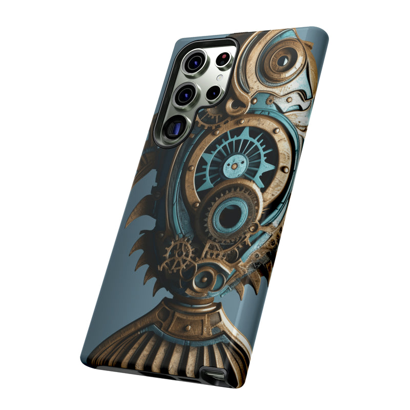 Steampunk Fish cellphone mobile case iPhone and Android