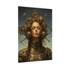 Steampunk women Steampunk fantasy Textured Watercolor Matte Posters