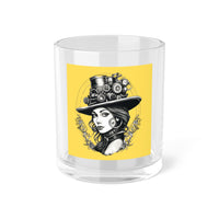 Steampunk Bar Glass Victorian  Steampunk Women print on - Yellow