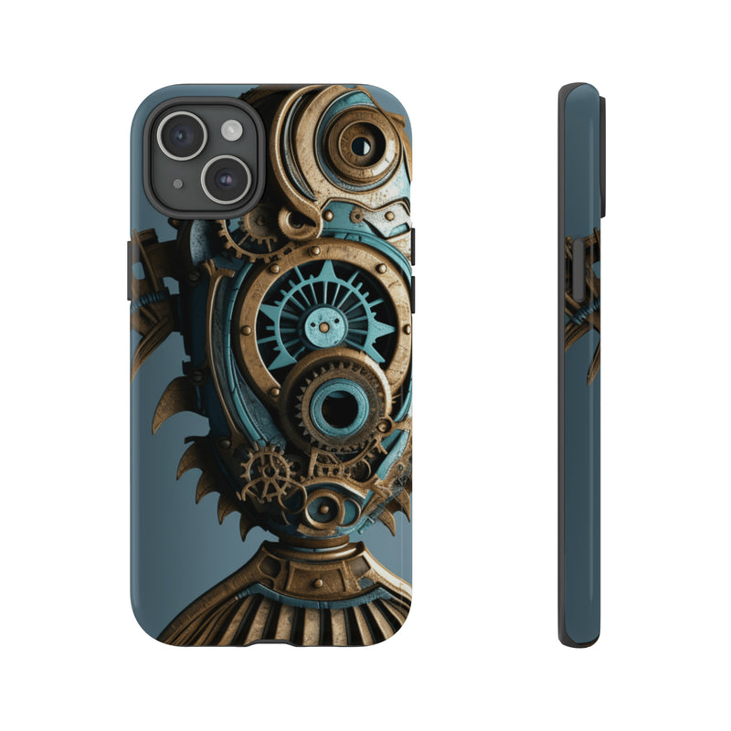 Steampunk Fish cellphone mobile case iPhone and Android