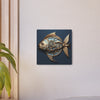 SteamPunk wall decor Fish Metal Art Sign