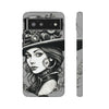 Steampunk Women Cellphone mobile case for iPhone and Samsung