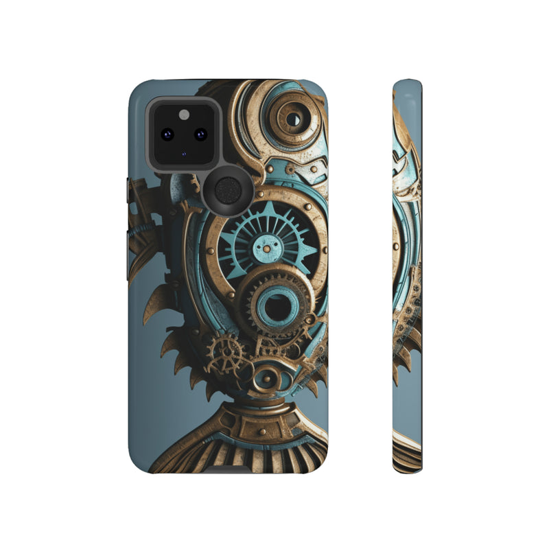 Steampunk Fish cellphone mobile case iPhone and Android