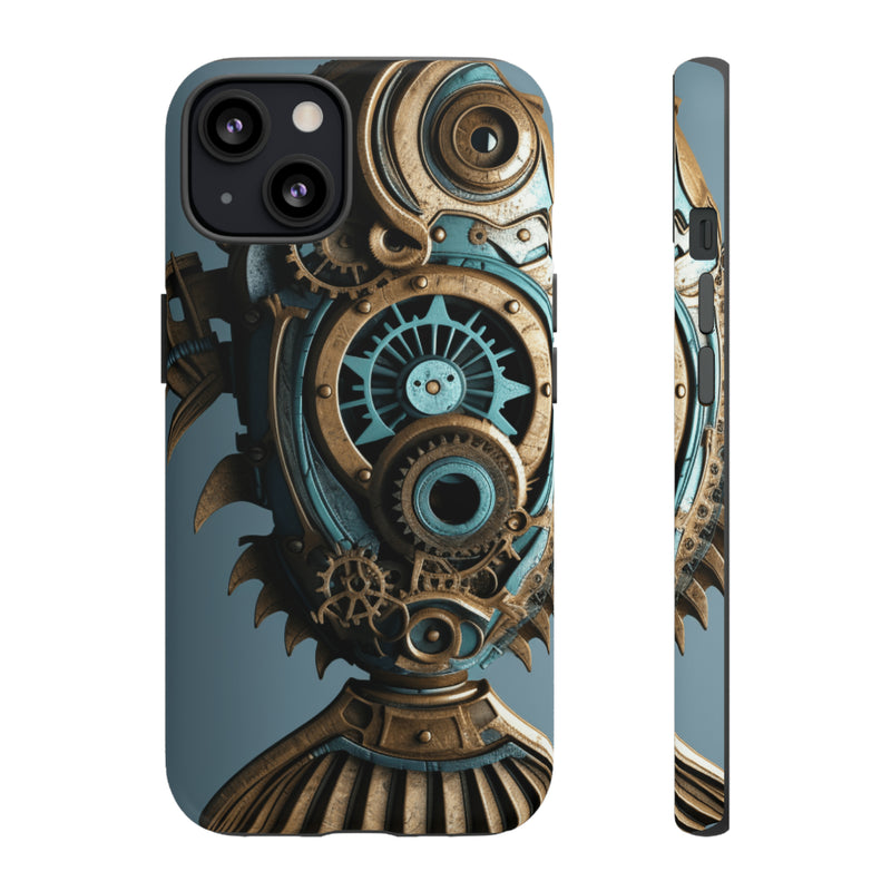 Steampunk Fish cellphone mobile case iPhone and Android