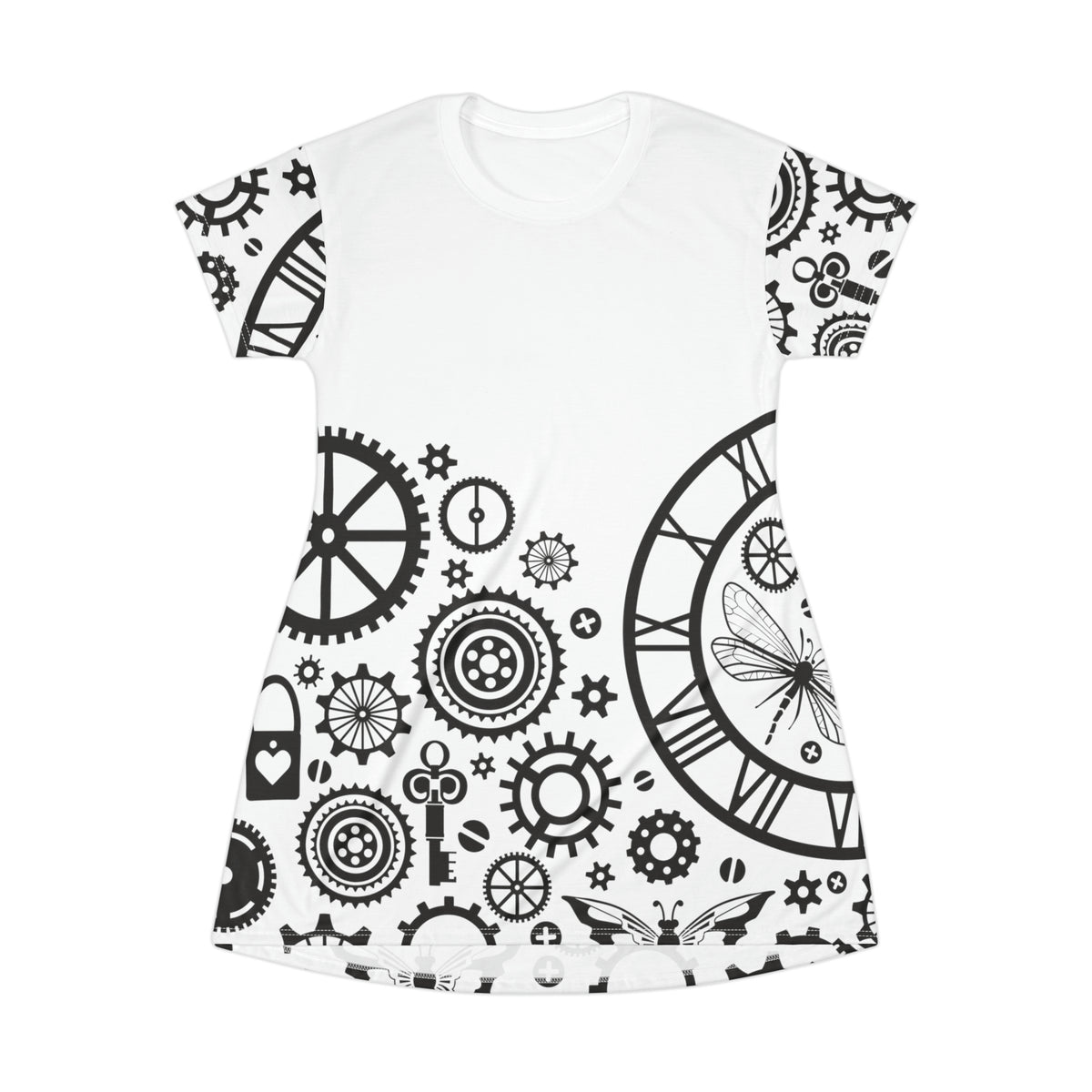 Steampunk T-Shirt Dress