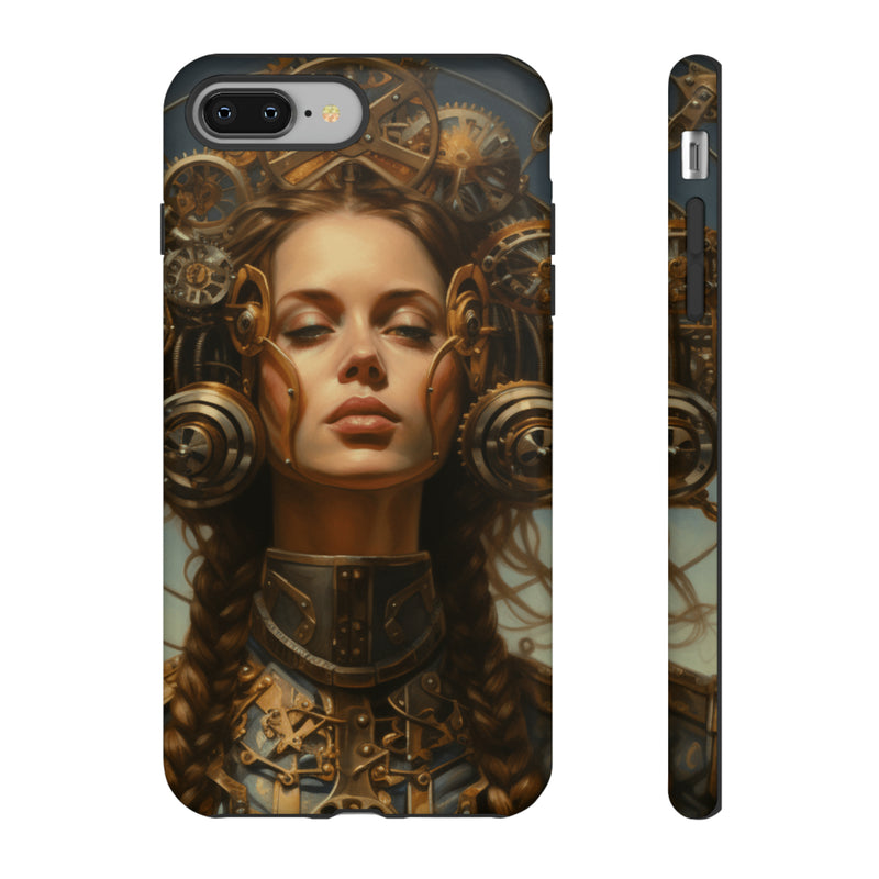 Steampunk phone case for iPhone and Samsung Android Tough Cases