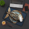 Steampunk Fish Desk Mat mouse pad