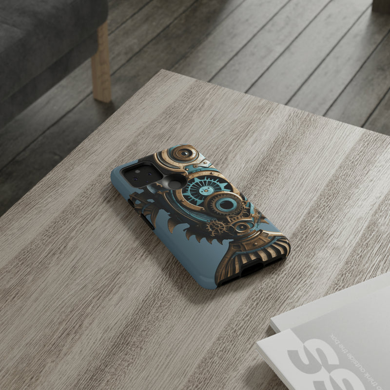 Steampunk Fish cellphone mobile case iPhone and Android