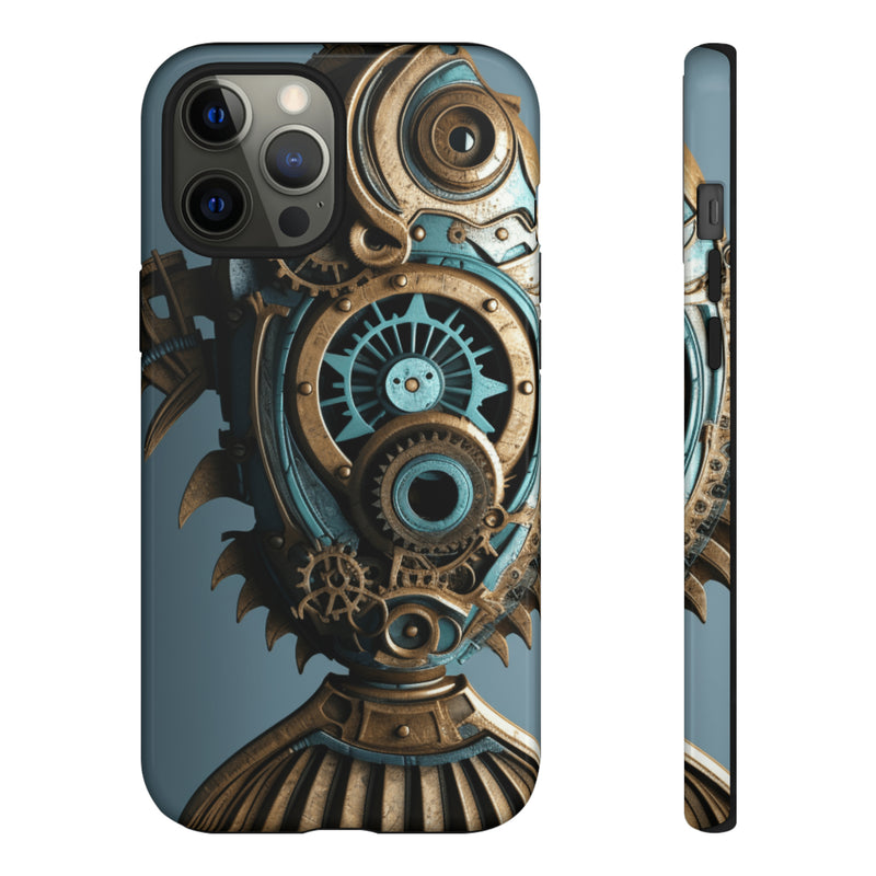 Steampunk Fish cellphone mobile case iPhone and Android