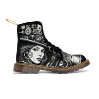 Steampunk Men's Canvas boots