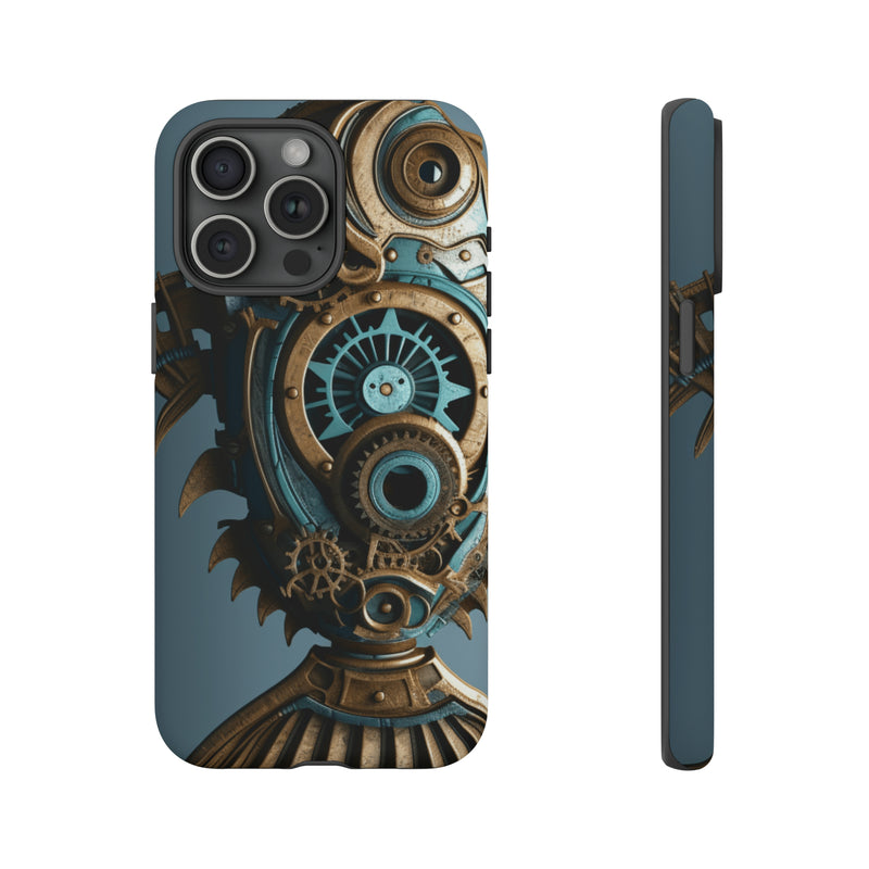 Steampunk Fish cellphone mobile case iPhone and Android