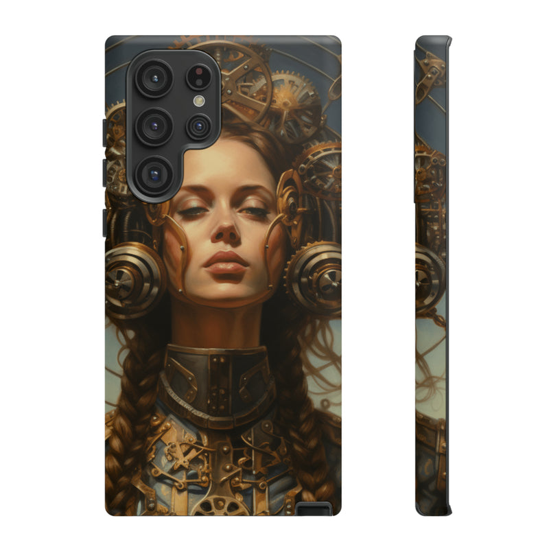 Steampunk phone case for iPhone and Samsung Android Tough Cases