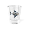 Steampunk Fish Shot Glass, 1.5oz
