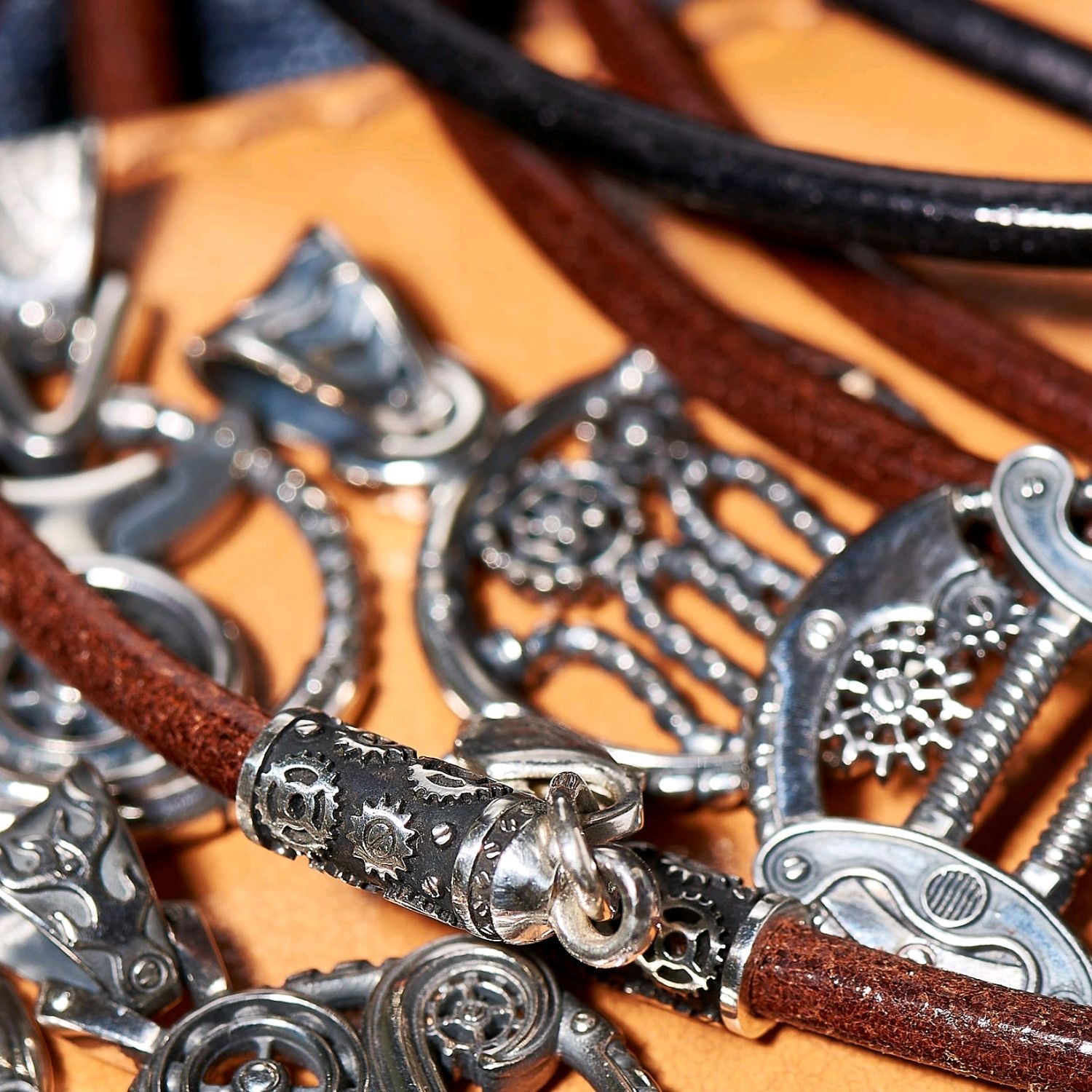 Steampunk Scorpio Silver handmade Pendant – Steampunk wonders