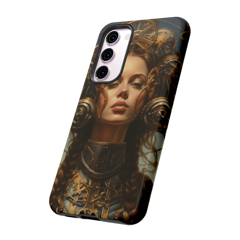 Steampunk phone case for iPhone and Samsung Android Tough Cases