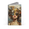 Steampunk Journal  - time traveler Spiral Journal notebook