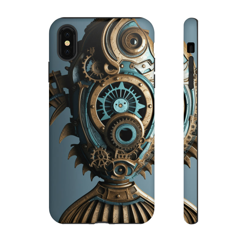 Steampunk Fish cellphone mobile case iPhone and Android