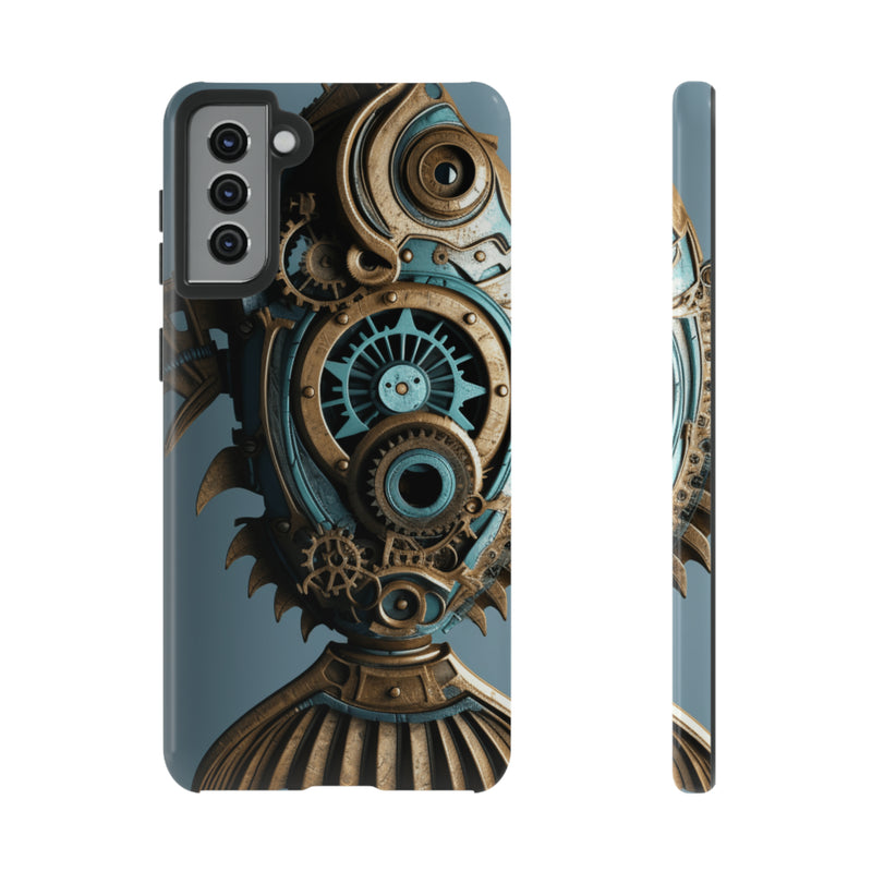 Steampunk Fish cellphone mobile case iPhone and Android