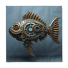 Steampunk Fish Duvet Cover