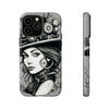 Steampunk Women Cellphone mobile case for iPhone and Samsung