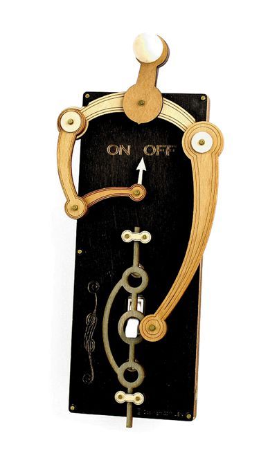 New trend ! Steampunk Toggle Light Switch Plate - Beach Styling