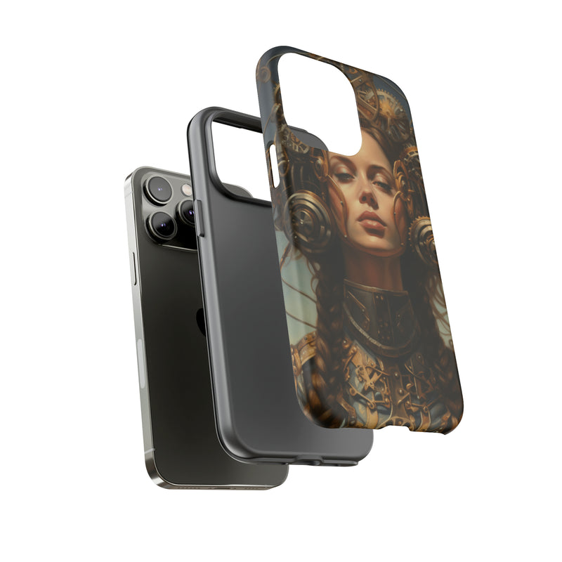 Steampunk phone case for iPhone and Samsung Android Tough Cases