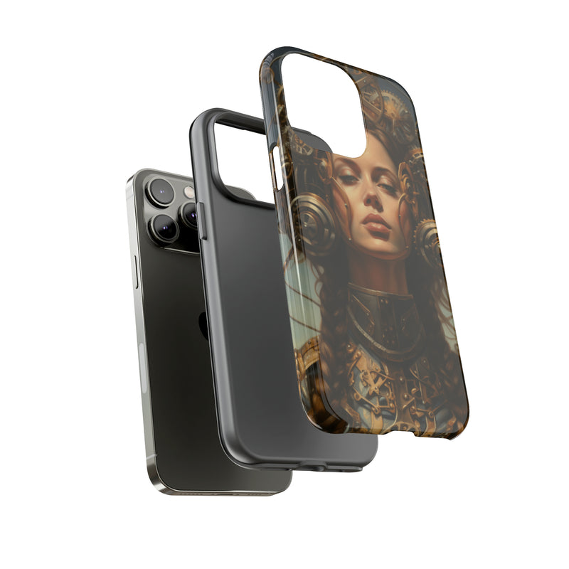 Steampunk phone case for iPhone and Samsung Android Tough Cases