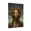 Steampunk women Steampunk fantasy Textured Watercolor Matte Posters