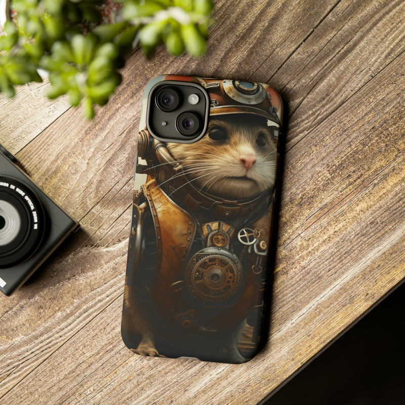 Steampunk Cellphone mobile case for iPhone and Samsung