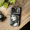 Steampunk Women Cellphone mobile case for iPhone and Samsung