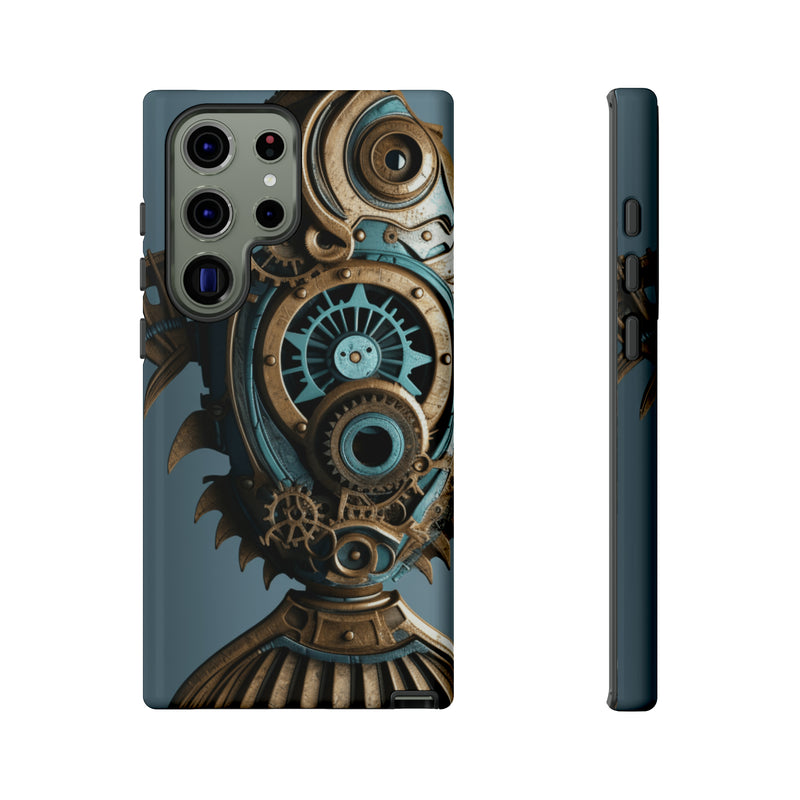 Steampunk Fish cellphone mobile case iPhone and Android