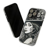 Steampunk Women Cellphone mobile case for iPhone and Samsung