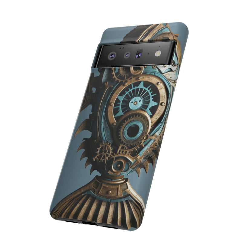 Steampunk Fish cellphone mobile case iPhone and Android