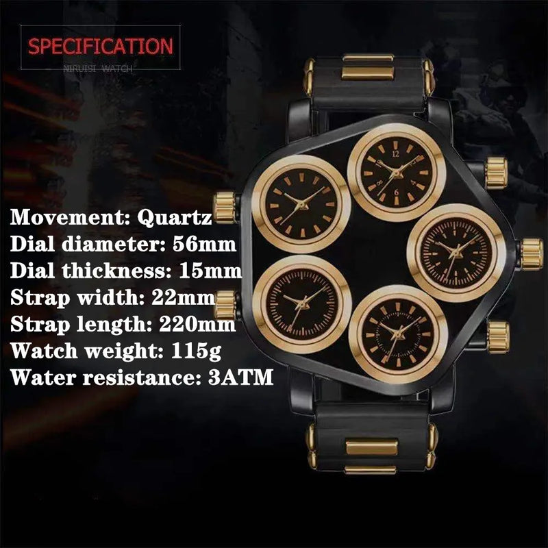 Steampunk Men's Watch  specification