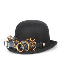 Handmade Steampunk Bowler Hat men and women