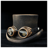 Steampunk Top hat 100% Handmade Wool  casual 