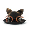 Handmade Women Men Steampunk Bowler Hat&nbsp;