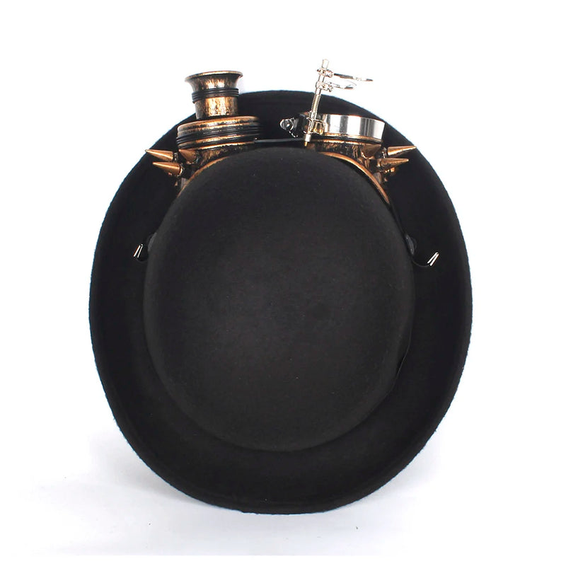 Handmade Steampunk Bowler Hat men and women