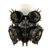 Steampunk Gothic Mask Gas Skeletal Gears Masquerade with Goggles Cosplay Costume
