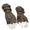  Steampunk Half Finger Gothic Gloves