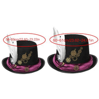 Steampunk Top Hat sides 