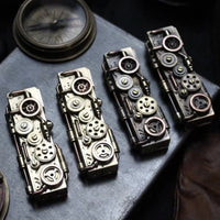 Steampunk gear Lighter top view