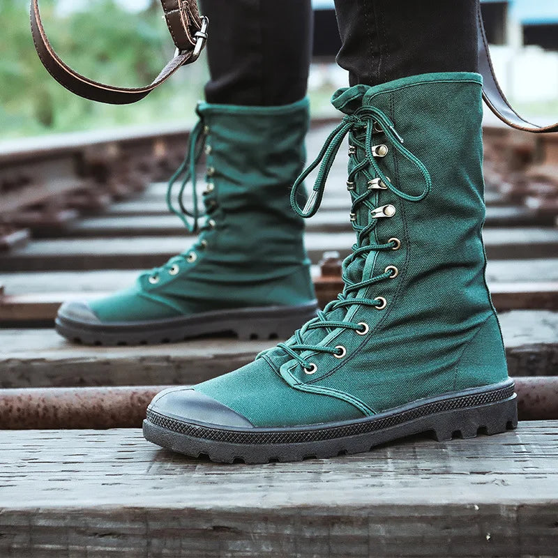 Steampunk Men Boots 