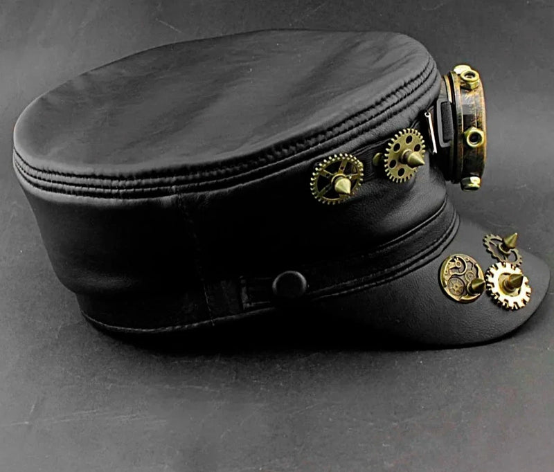 Men's Steampunk hat right side