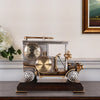 Luxury Retro Table Clock Silent Desk Clock Bedroom Train Vintage Desktop Clocks Creative Watches Living Room Home Decoration