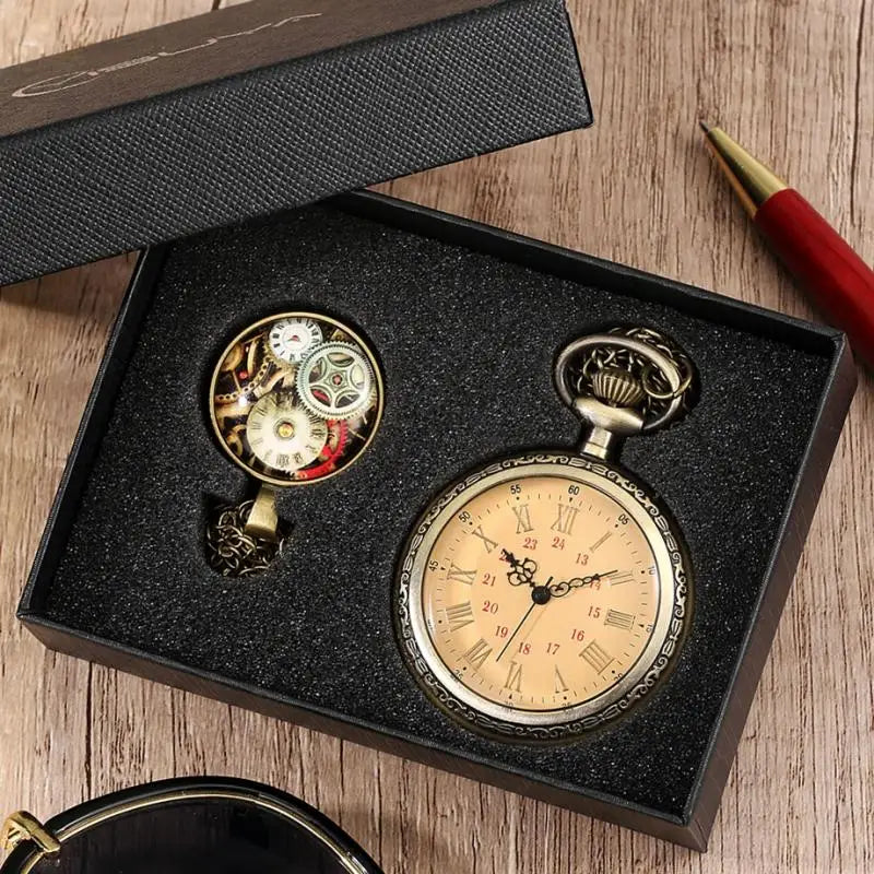 Steampunk pocket watch vintage