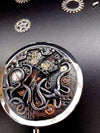 Steampunk Pocket Mirror, Handmade Steampunk Art Accessories