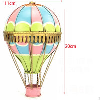 Steampunk Air Balloon Model Hanging Ornaments Crafts Steampunk Home Decoration